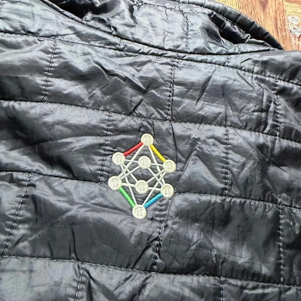 Patagonia Men's Black Nano Puff Insulated Prima Jacket Embroidery Medium